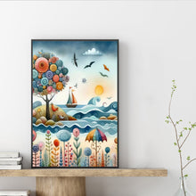 Load image into Gallery viewer, Diamond Painting - Full Square - Painted colors seaside (20*30CM)
