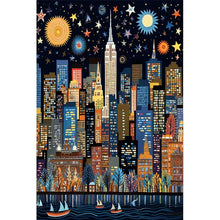 Load image into Gallery viewer, Diamond Painting - Full Square - Painted color house (20*30CM)
