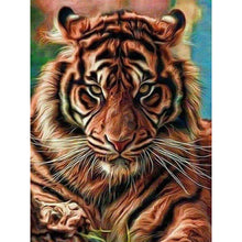 Load image into Gallery viewer, Diamond Painting - Full Square - tiger (50*60CM)
