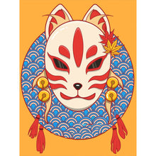 Load image into Gallery viewer, Diamond Painting - Full Round - Mask of the Fox (30*40CM)
