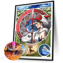 Load image into Gallery viewer, Diamond Painting - Full Round - Princess Mononoke (30*40CM)
