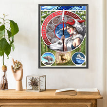 Load image into Gallery viewer, Diamond Painting - Full Round - Princess Mononoke (30*40CM)
