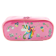 Load image into Gallery viewer, Cartoon Unicorn Round DIY Diamond Painting Stationery Box Students Pencil Case
