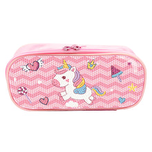 Load image into Gallery viewer, Cartoon Unicorn Round DIY Diamond Painting Stationery Box Students Pencil Case
