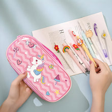 Load image into Gallery viewer, Cartoon Unicorn Round DIY Diamond Painting Stationery Box Students Pencil Case
