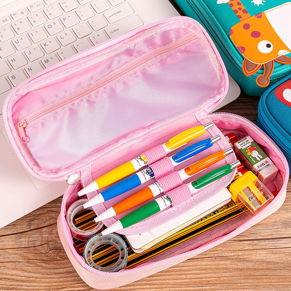 Cartoon Unicorn Round DIY Diamond Painting Stationery Box Students Pencil Case