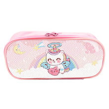 Load image into Gallery viewer, Cartoon Unicorn Round DIY Diamond Painting Stationery Box Students Pencil Case
