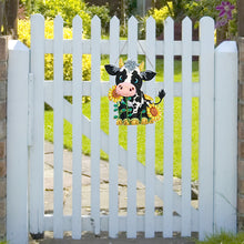 Load image into Gallery viewer, Acrylic Single-Side Cow 5D DIY Diamond Painting Dots Pendant for Home Wall Decor
