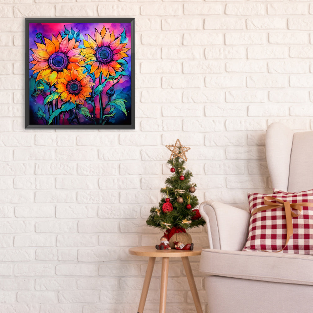 Diamond Painting - Full Round - Flowers and plants series (30*30CM)