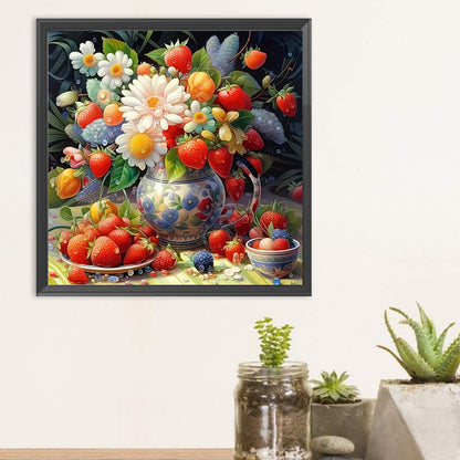 Diamond Painting - Full Round - Flowers and plants series (30*30CM)