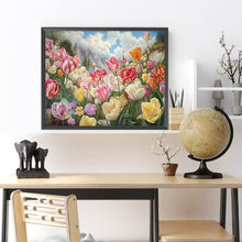Load image into Gallery viewer, Diamond Painting - Full Square - Flowery mountains (50*40CM)
