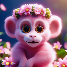 Load image into Gallery viewer, Diamond Painting - Full Round - Twelve zodiac signs - monkey (30*30CM)
