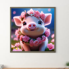 Load image into Gallery viewer, Diamond Painting - Full Round - Zodiac sign-Pig (30*30CM)
