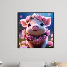 Load image into Gallery viewer, Diamond Painting - Full Round - Zodiac sign-Pig (30*30CM)
