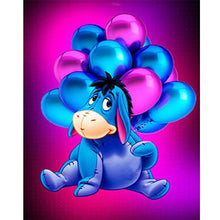 Load image into Gallery viewer, Diamond Painting - Full Round - cartoon donkey (40*50CM)
