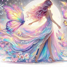Load image into Gallery viewer, Diamond Painting - Full Round - walking rapunzel (30*30CM)
