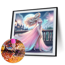 Load image into Gallery viewer, Diamond Painting - Full Round - walking rapunzel (30*30CM)
