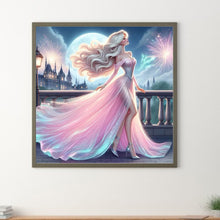 Load image into Gallery viewer, Diamond Painting - Full Round - walking rapunzel (30*30CM)
