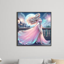 Load image into Gallery viewer, Diamond Painting - Full Round - walking rapunzel (30*30CM)
