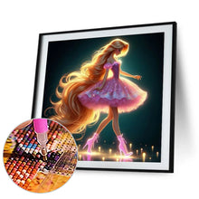 Load image into Gallery viewer, Diamond Painting - Full Round - walking rapunzel (30*30CM)
