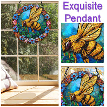 Load image into Gallery viewer, Suncatcher Diamond Painting Art Pendant Animal Diamond Drawing Hanging Ornament
