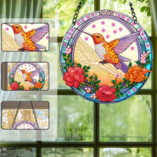 Load image into Gallery viewer, Suncatcher Diamond Painting Art Pendant Animal Diamond Drawing Hanging Ornament

