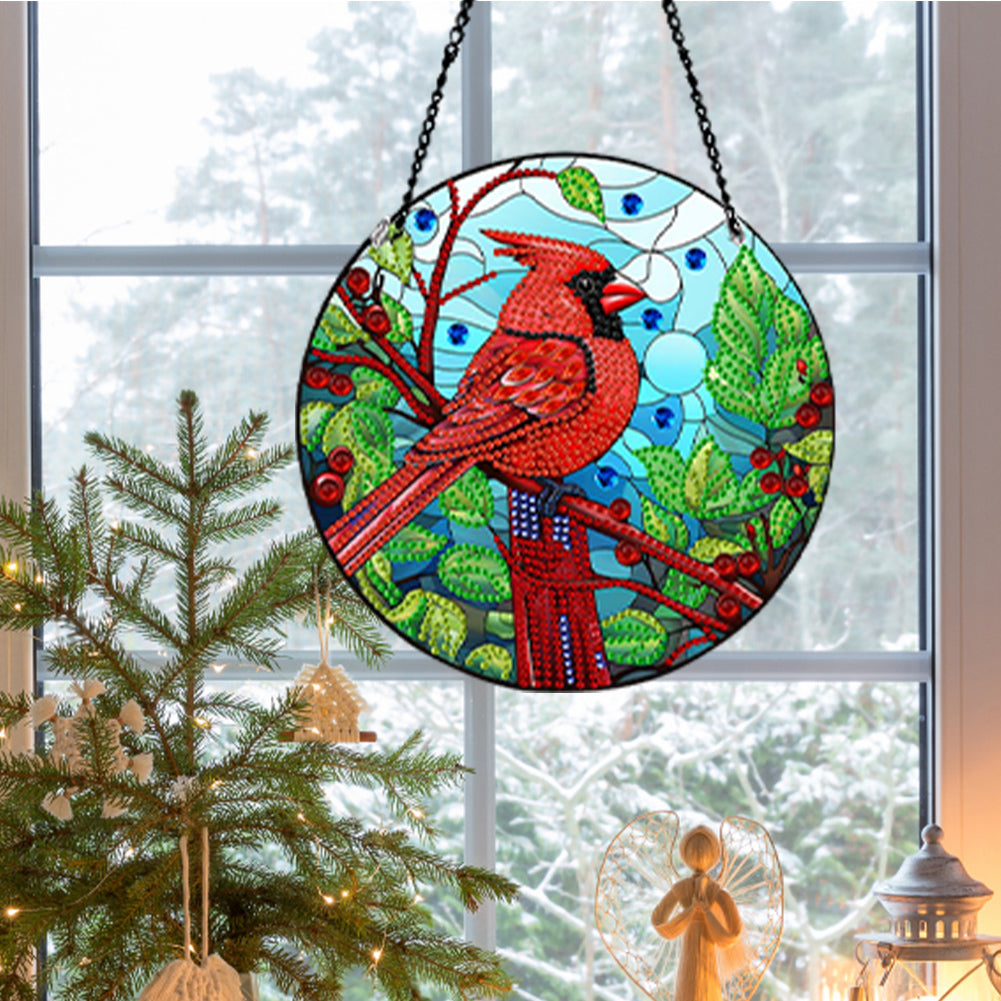 Suncatcher Diamond Painting Art Pendant Animal Diamond Drawing Hanging Ornament