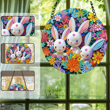 Load image into Gallery viewer, Suncatcher Diamond Painting Art Pendant Animal Diamond Drawing Hanging Ornament
