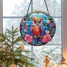 Load image into Gallery viewer, Suncatcher Diamond Painting Art Pendant Animal Diamond Drawing Hanging Ornament
