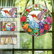 Load image into Gallery viewer, Suncatcher Diamond Painting Art Pendant Animal Diamond Drawing Hanging Ornament
