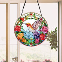 Load image into Gallery viewer, Suncatcher Diamond Painting Art Pendant Animal Diamond Drawing Hanging Ornament
