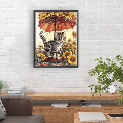 Diamond Painting - Full Round - cat (30*40CM)