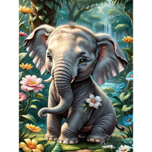 Load image into Gallery viewer, Diamond Painting - Full Round - elephant (30*40CM)
