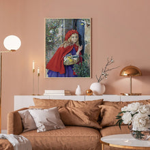 Load image into Gallery viewer, Diamond Painting - Full Round - little red riding hood girl (30*40CM)
