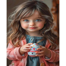 Load image into Gallery viewer, Diamond Painting - Full Square - little girl (40*50CM)
