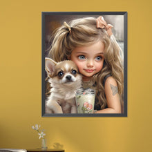 Load image into Gallery viewer, Diamond Painting - Full Square - little girl (40*50CM)
