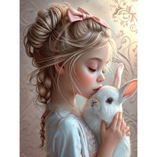 Load image into Gallery viewer, Diamond Painting - Full Square - little girl (30*40CM)
