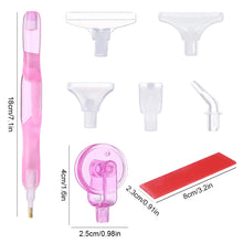 Load image into Gallery viewer, Resin 5D Diamond Painting Pen Kit with 5 Drill Pen Picking Heads and 1 Glue Clay
