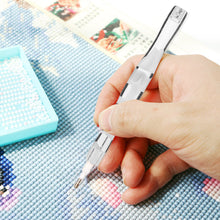 Load image into Gallery viewer, Resin 5D Diamond Painting Pen Kit with 5 Drill Pen Picking Heads and 1 Glue Clay
