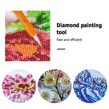 Load image into Gallery viewer, Resin 5D Diamond Painting Pen Kit with 5 Drill Pen Picking Heads and 1 Glue Clay
