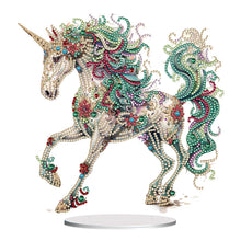 Load image into Gallery viewer, Unicorn Special Shaped Diamond Painting Tabletop Ornaments Kit Home Table Decor
