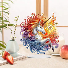 Load image into Gallery viewer, Unicorn Special Shaped Diamond Painting Tabletop Ornaments Kit Home Table Decor

