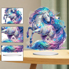 Load image into Gallery viewer, Unicorn Special Shaped Diamond Painting Tabletop Ornaments Kit Home Table Decor
