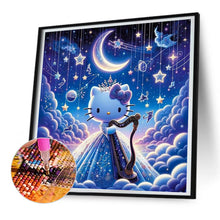 Load image into Gallery viewer, Diamond Painting - Full Round - Hello Kitty Dark Night (30*30CM)
