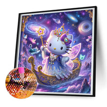 Load image into Gallery viewer, Diamond Painting - Full Round - Hello Kitty Dark Night (30*30CM)
