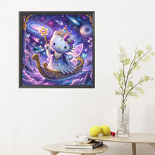 Load image into Gallery viewer, Diamond Painting - Full Round - Hello Kitty Dark Night (30*30CM)
