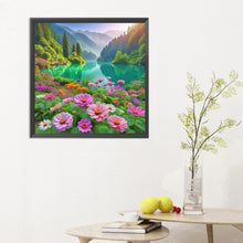 Load image into Gallery viewer, Diamond Painting - Full Round - mountain scenery (30*30CM)
