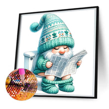 Load image into Gallery viewer, Diamond Painting - Full Round - Toilet Gnome (30*30CM)
