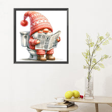 Load image into Gallery viewer, Diamond Painting - Full Round - Toilet Gnome (30*30CM)
