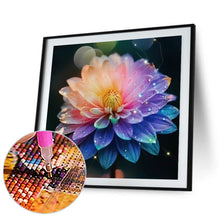 Load image into Gallery viewer, Diamond Painting - Full Round - Colorful water drop flowers (30*30CM)
